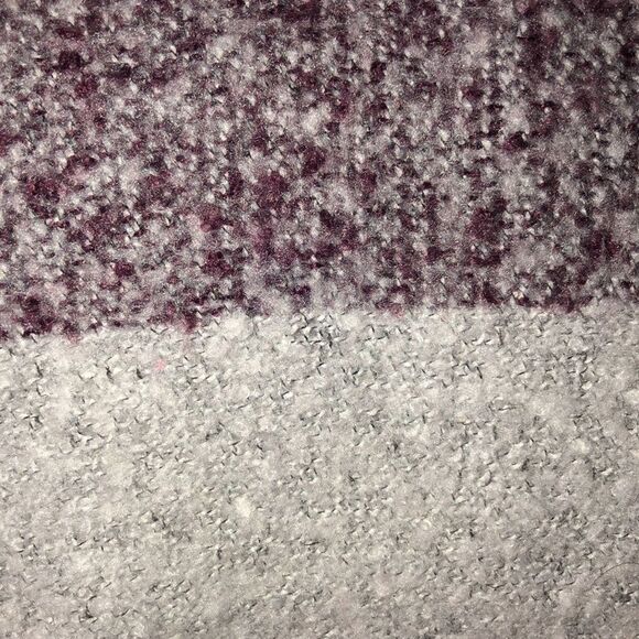 Large Fringe Knit Tasseled Color-block Scarf Wrap - Picture 6 of 6